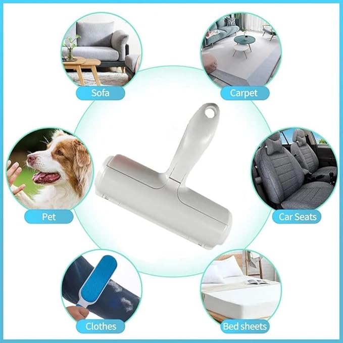 2-in-1 Pet Hair Remover & Lint Brush for Furniture, Clothes. - EssenceShopUsa